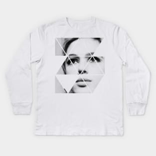 Edie Sedgwick Kids Long Sleeve T-Shirt